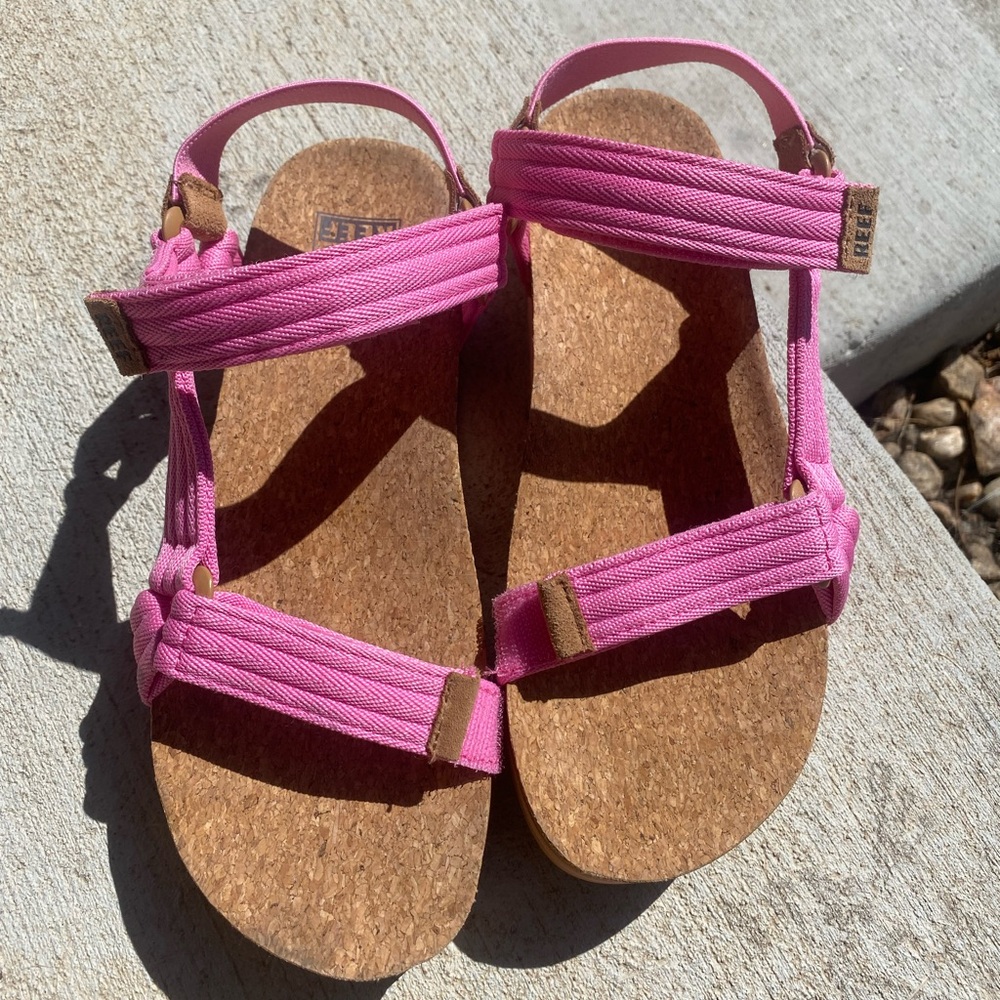 Reef Sandal Malibu pink size 8